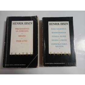 HENRIK  IBSEN  -  TEATRU  vol. I si vol.III 